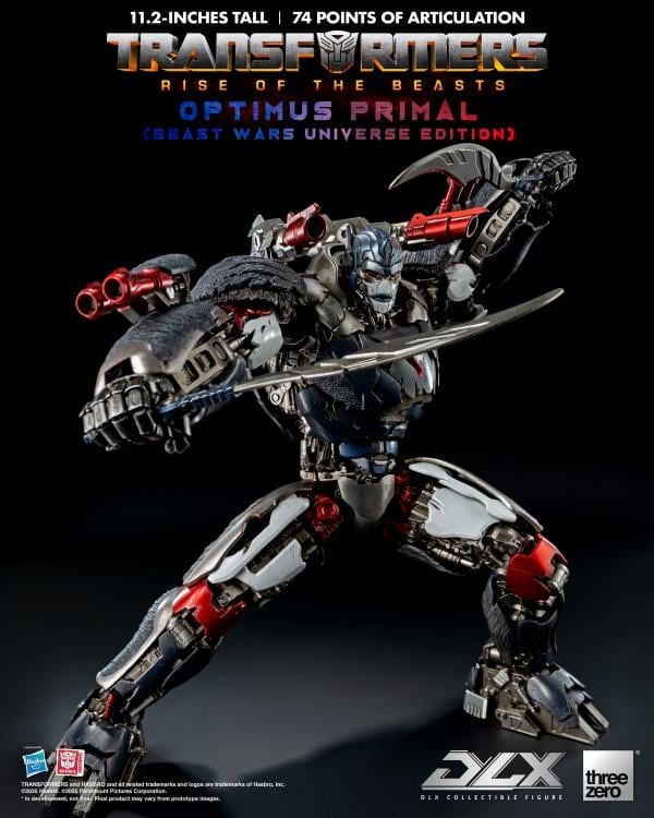 Transformers: Rise of the Beasts DLX Scale Collectible Series Optimus Primal (Beast Wars Universe Edition) Action Figure Gallery Image 10