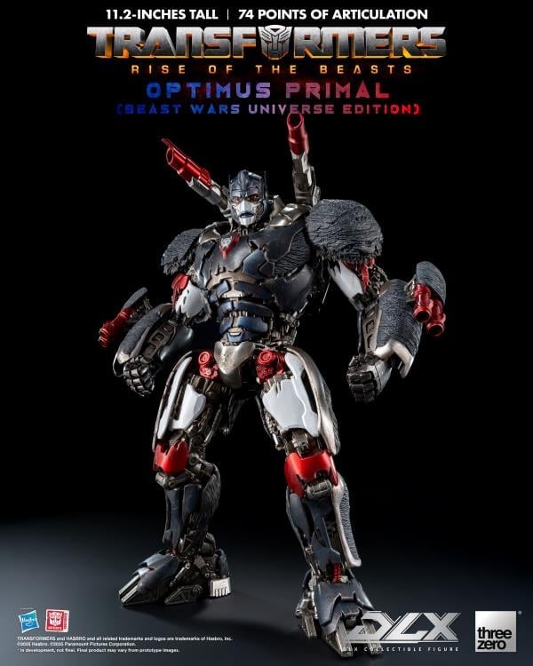 Transformers: Rise of the Beasts DLX Scale Collectible Series Optimus Primal (Beast Wars Universe Edition) Action Figure Gallery Image 3