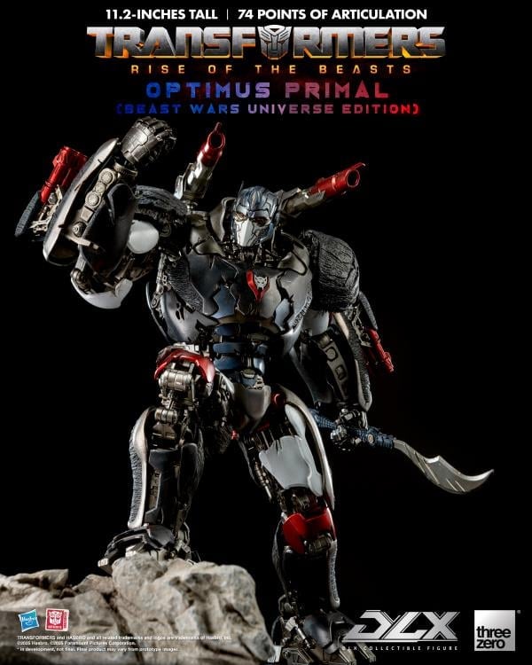 Transformers: Rise of the Beasts DLX Scale Collectible Series Optimus Primal (Beast Wars Universe Edition) Action Figure Gallery Image 9