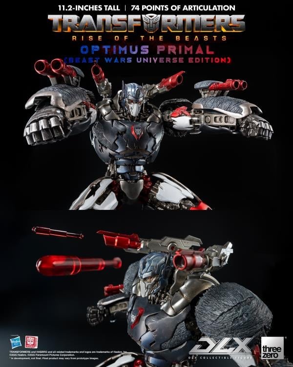 Transformers: Rise of the Beasts DLX Scale Collectible Series Optimus Primal (Beast Wars Universe Edition) Action Figure Gallery Image 16