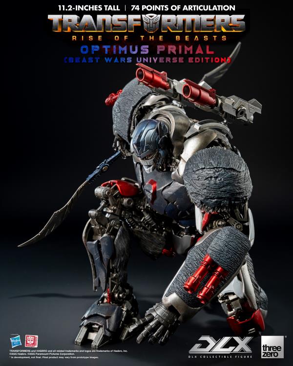 Transformers: Rise of the Beasts DLX Scale Collectible Series Optimus Primal (Beast Wars Universe Edition) Action Figure Gallery Image 12