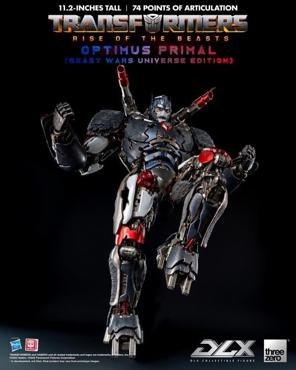 Transformers: Rise of the Beasts DLX Scale Collectible Series Optimus Primal (Beast Wars Universe Edition) Action Figure Gallery Image 7