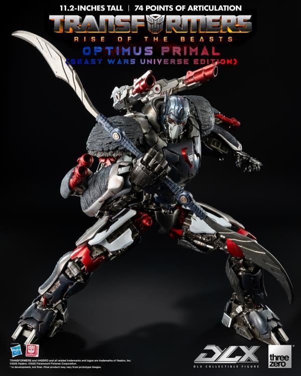 Transformers: Rise of the Beasts DLX Scale Collectible Series Optimus Primal (Beast Wars Universe Edition) Action Figure Gallery Image 13