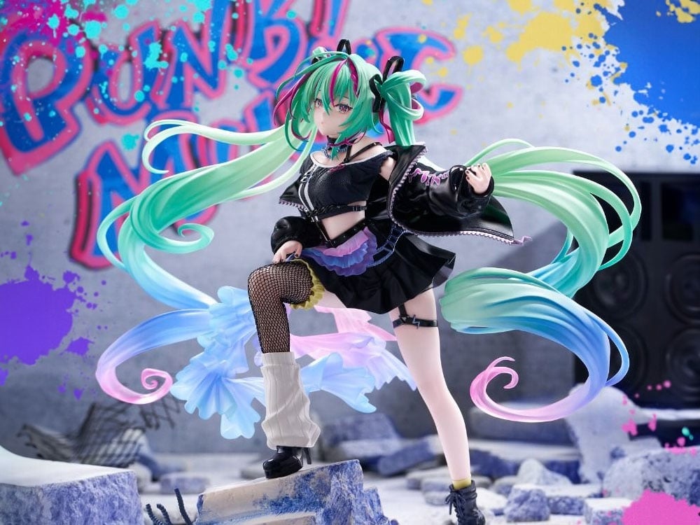 Vocaloid FiGURiZMa Hatsune Miku (Punk!) Figure Gallery Image 1