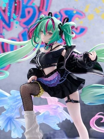 Vocaloid FiGURiZMa Hatsune Miku (Punk!) Figure Gallery Image 2