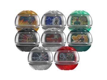 Kamen Rider Zeztz DX Showa Rider Capsem Set 02