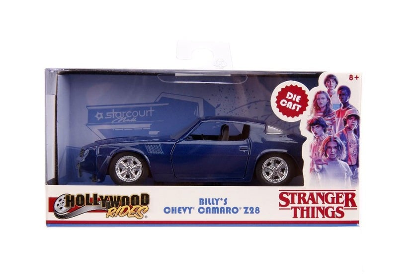 Stranger Things Hollywood Rides Billy's 1979 Chevy Camaro Z28 Hardtop 1/32 Scale Die-Cast Model Gallery Image 7