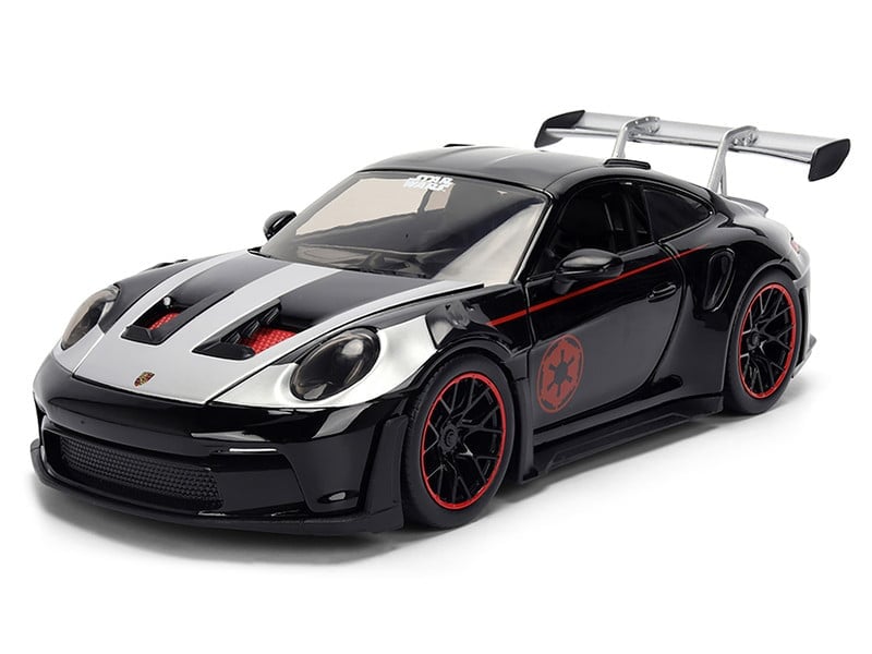 Star Wars Hollywood Rides Die-Cast Darth Vader Figurine & Porsche 911 GT3 RS (992) 1/24 Scale Model Gallery Image 3