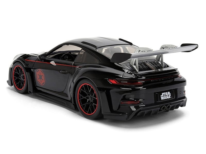 Star Wars Hollywood Rides Die-Cast Darth Vader Figurine & Porsche 911 GT3 RS (992) 1/24 Scale Model Gallery Image 4
