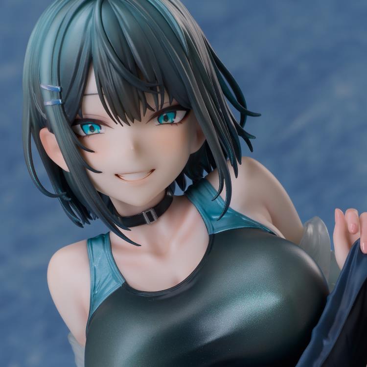 subject description: Danimaru Illustration Sora Minase 1/6 Scale Figure dari sisi samping