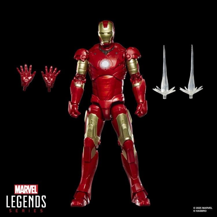 Iron Man Marvel Legends Iron Man Mark III Action Figure Gallery Image 8