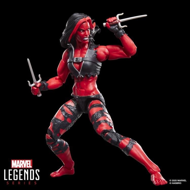 Hulk Marvel Legends Red She-Hulk Action Figure Gallery Image 3