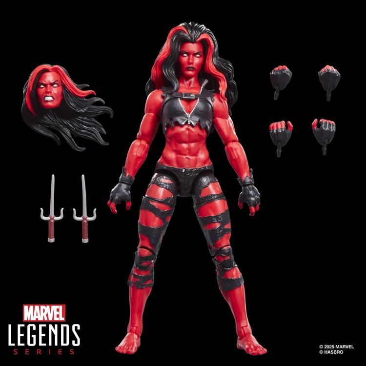 Hulk Marvel Legends Red She-Hulk Action Figure Gallery Image 9