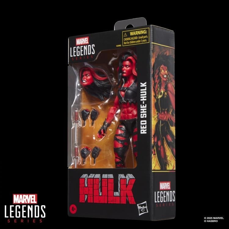 Hulk Marvel Legends Red She-Hulk Action Figure Gallery Image 11