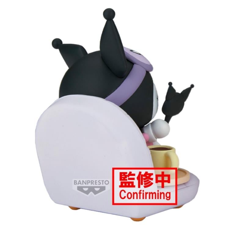 Sanrio Nakayoshi Memories Relaxing Time at Home Kuromi Figure