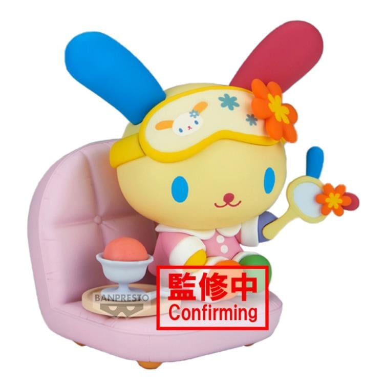 Sanrio Nakayoshi Memories Relaxing Time at Home Usahana Figure Gallery Image 4