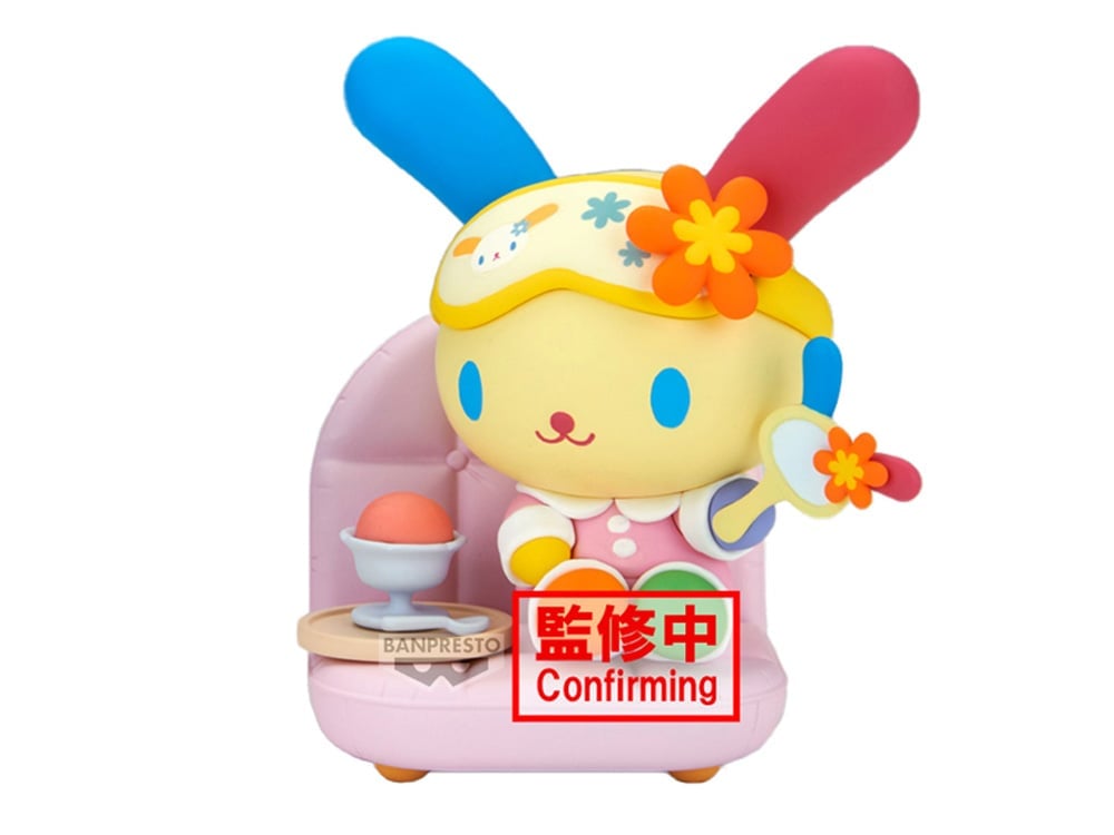 Sanrio Nakayoshi Memories Relaxing Time at Home Usahana Figure Gallery Image 1