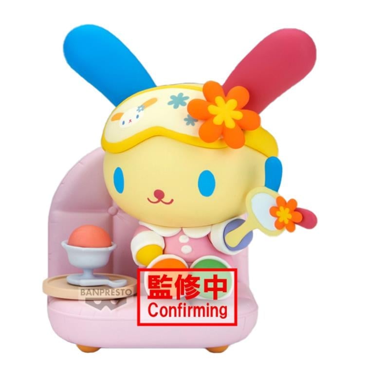 Sanrio Nakayoshi Memories Relaxing Time at Home Usahana Figure Gallery Image 3