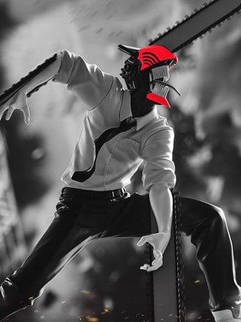 Noir Edge Collection CHAINSAW MAN 9点セット Chainsaw Man Noir Edge Collection Figure Set of 2 (Bandai Namco