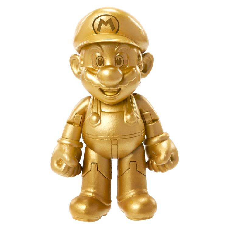 World of Nintendo 4" Figure Series 05 - Gold Mario Gallery Image 3