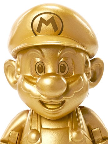 World of Nintendo 4" Figure Series 05 - Gold Mario Gallery Image 2