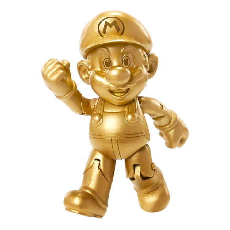 World of Nintendo 4" Figure Series 05 - Gold Mario Gallery Image 4