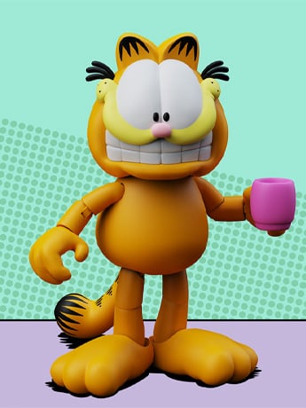 GARFIELD ガーフィールド　ソフビ　フィギュア 再入荷！【 Garfield（ ガーフィールド ） 】 ソフビフィギュア