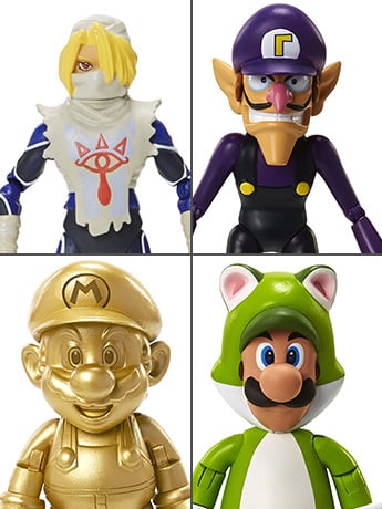 World of Nintendo 4" Figure Series 05 - Set of 4 Gallery Image 2
