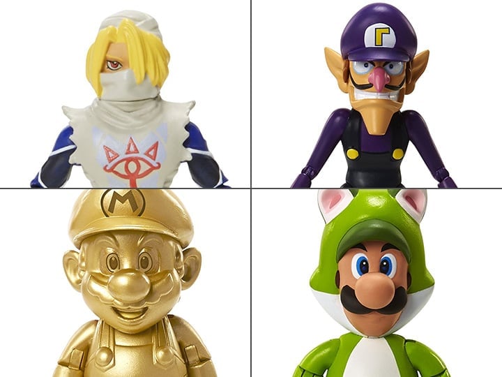 World of Nintendo 4" Figure Series 05 - Set of 4 Gallery Image 1