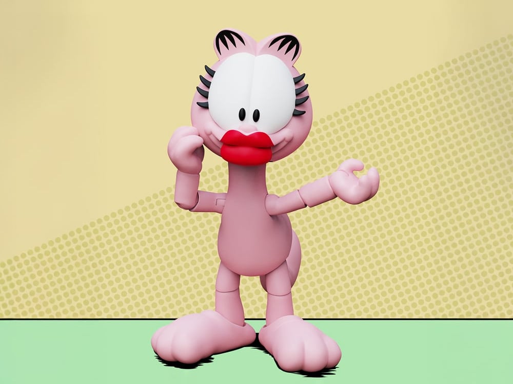 Garfield Arlene Action Figure Gallery Image 1
