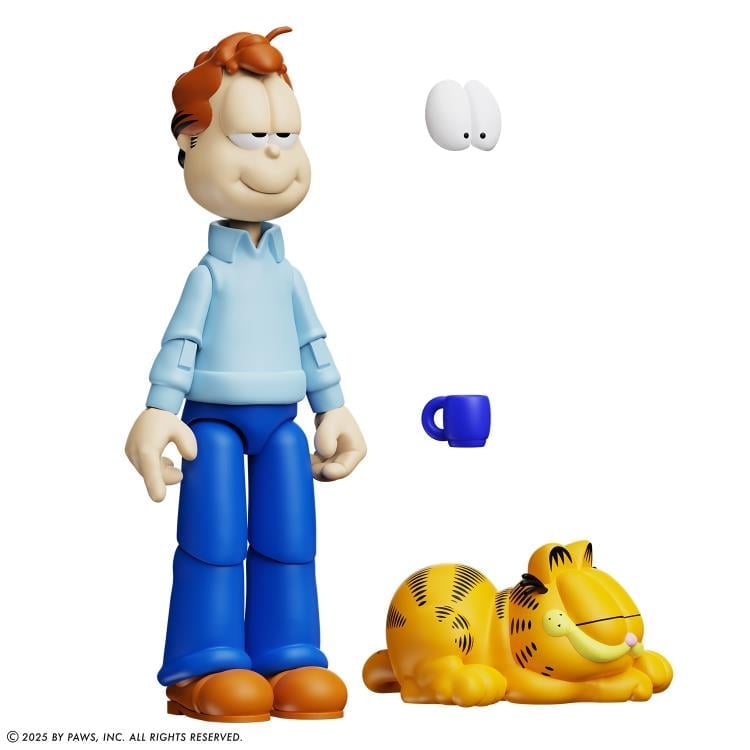 Garfield Jon Arbuckle (Deluxe Ver.) Action Figure Gallery Image 4