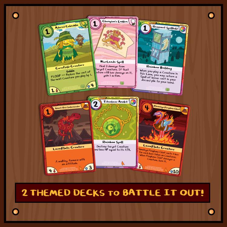 Adventure Time Card Wars Collector’s Pack: Flame Princess vs. Fern Gallery Image 6