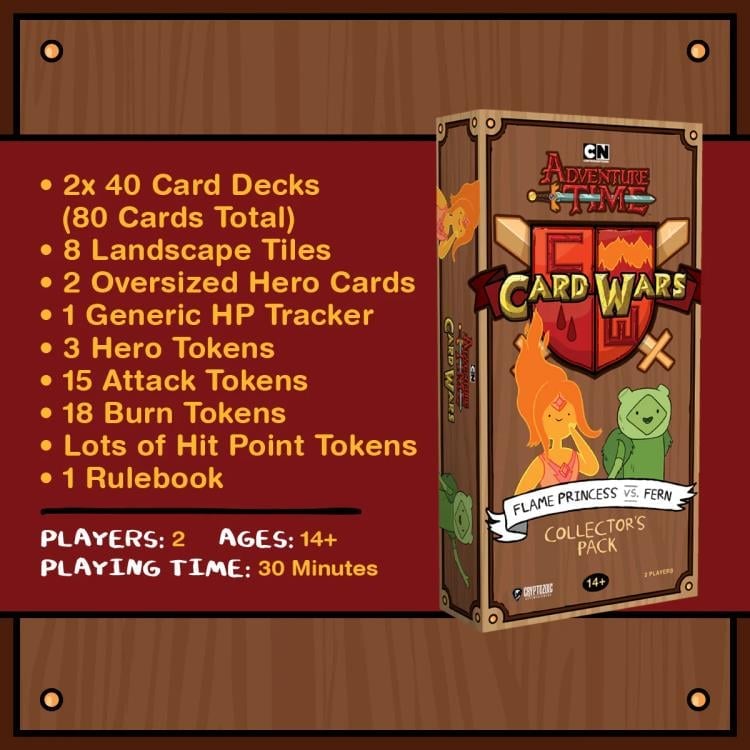 Adventure Time Card Wars Collector’s Pack: Flame Princess vs. Fern Gallery Image 5