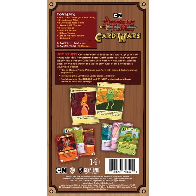Adventure Time Card Wars Collector’s Pack: Flame Princess vs. Fern Gallery Image 4