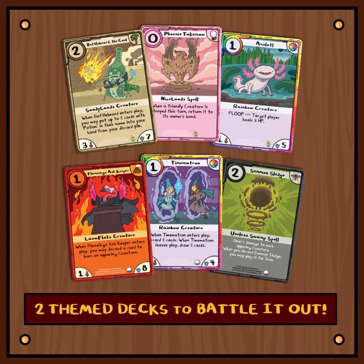 adventure time card wars rare cards Adventure Time Card Wars: Tuck Boxes 2023 (Set of 18) main image 0