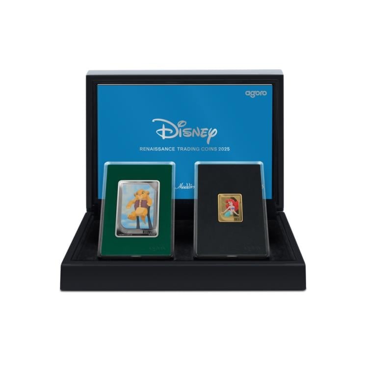 2025 Niue Disney Renaissance Trading Coins Mystery Box Pair of 1 oz. Silver Collectible Coins Gallery Image 61
