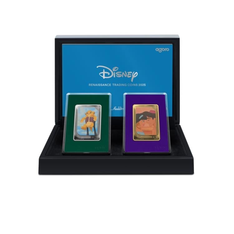 2025 Niue Disney Renaissance Trading Coins Mystery Box Pair of 1 oz. Silver Collectible Coins Gallery Image 60