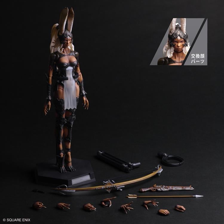 Final Fantasy XII Play Arts Shin Fran Action Figure