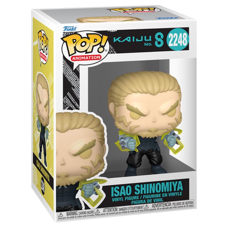 Kaiju No. 8 Pop! Animation #2248 Isao Shinomiya