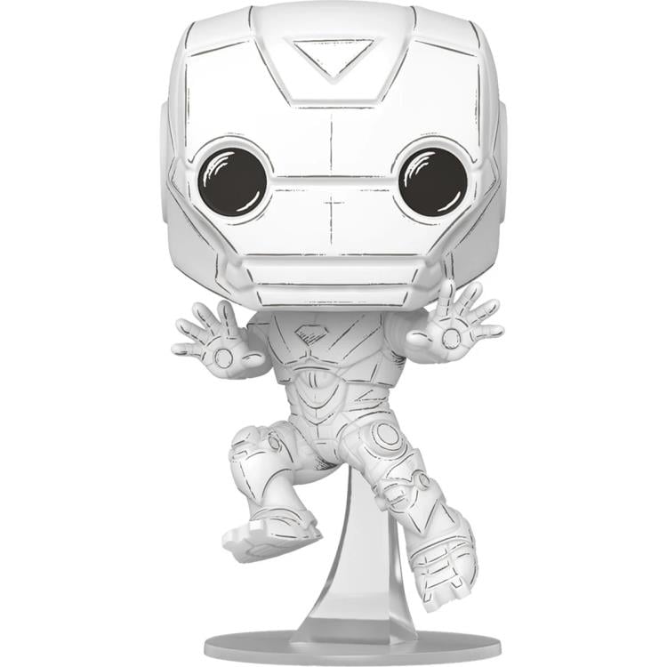 Marvel Comics Pop! Marvel #1572 Iron Man (Sketched Deco) Gallery Image 3