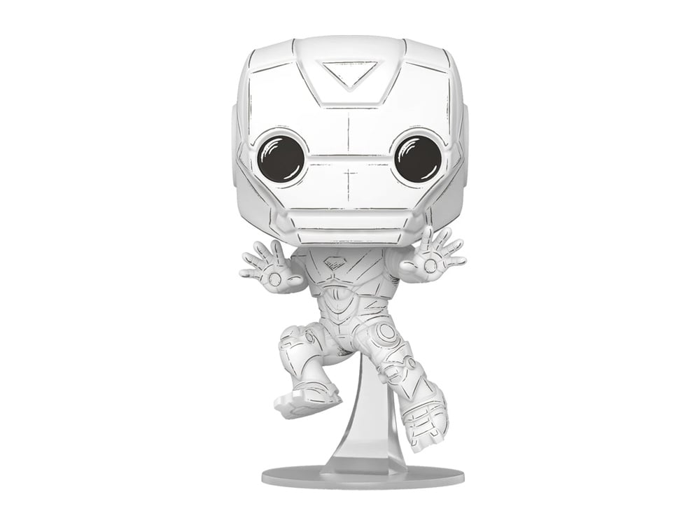 Marvel Comics Pop! Marvel #1572 Iron Man (Sketched Deco) Gallery Image 1