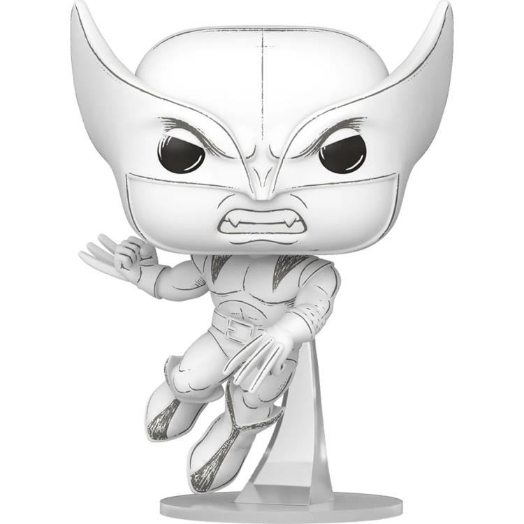 Marvel Comics Pop! Marvel #1573 Wolverine (Sketched Deco) Gallery Image 3