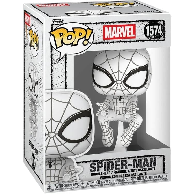 Marvel Comics Pop! Marvel #1574 Spider-Man (Sketched Deco)