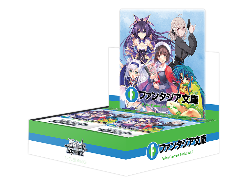 Weiss Schwarz Fujimi Fantasia Bunko Vol. 2 Box of 12 Booster Packs