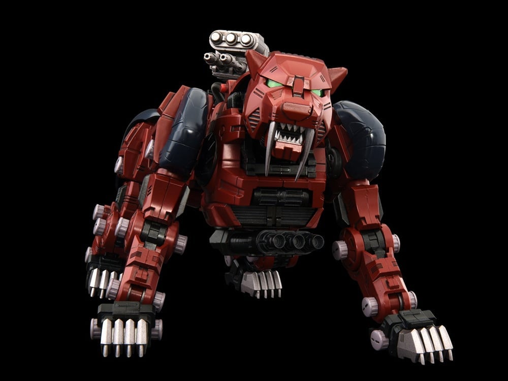 Zoids Realize Model RMZ-015 Saber Tiger Raven Special Tiger Type 1/100 Scale Model Kit Gallery Image 1