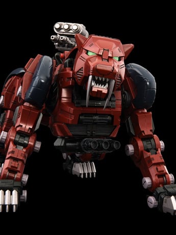 Zoids Realize Model RMZ-015 Saber Tiger Raven Special Tiger Type 1/100 Scale Model Kit Gallery Image 2