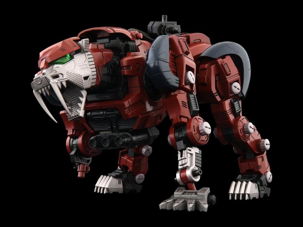 Zoids Realize Model RMZ-015 Saber Tiger Raven Special Tiger Type 1/100 Scale Model Kit Gallery Image 23