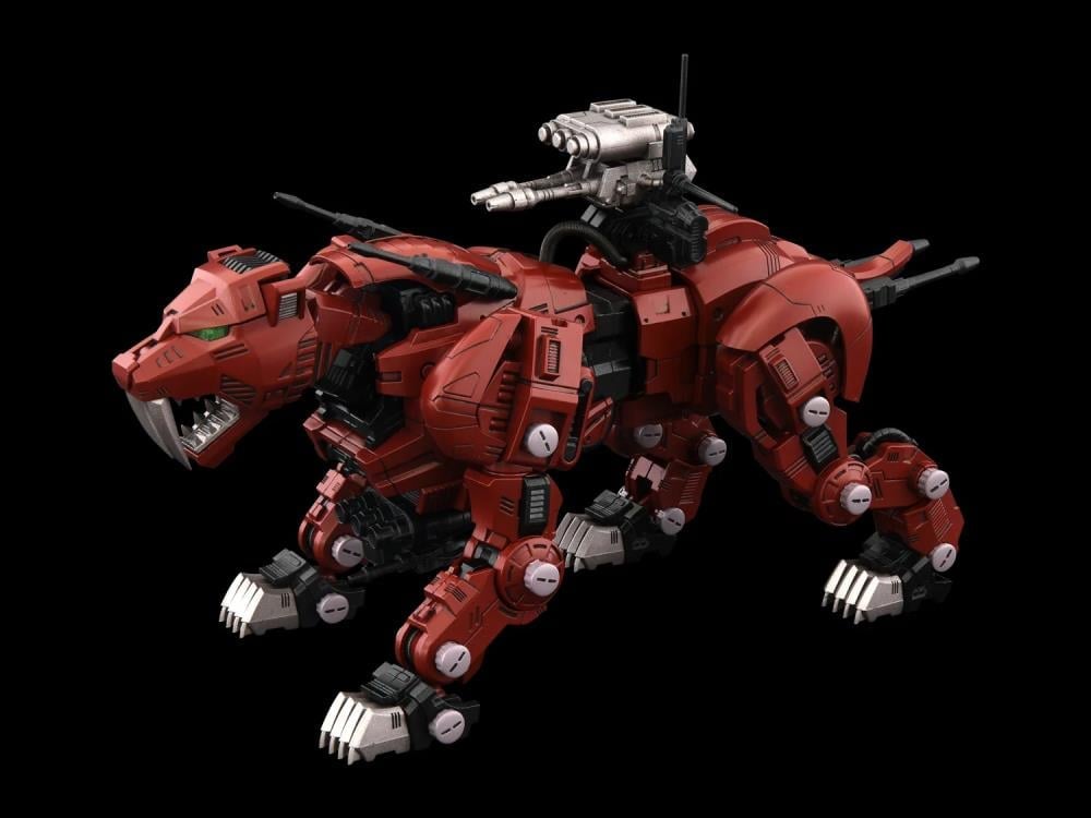 Zoids Realize Model RMZ-015 Saber Tiger Raven Special Tiger Type 1/100 Scale Model Kit Gallery Image 24