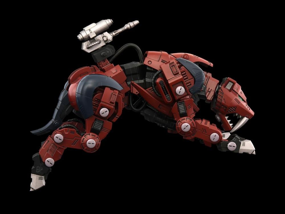 Zoids Realize Model RMZ-015 Saber Tiger Raven Special Tiger Type 1/100 Scale Model Kit Gallery Image 16