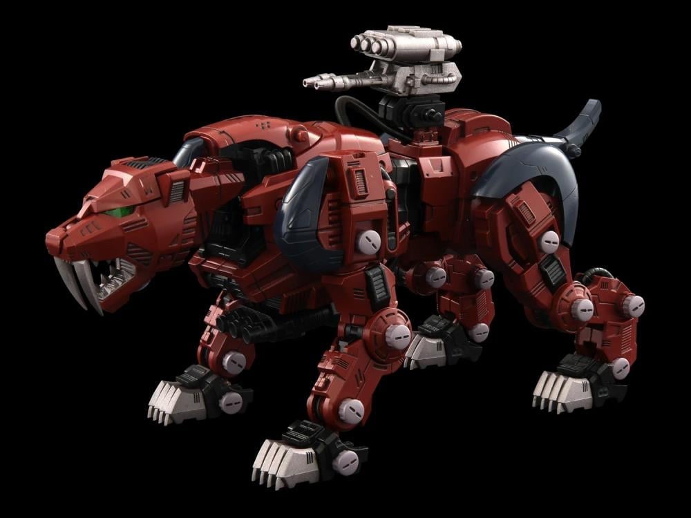 Zoids Realize Model RMZ-015 Saber Tiger Raven Special Tiger Type 1/100 Scale Model Kit Gallery Image 11
